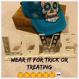 Day of the Dead Sugar Skull Baseball Hat